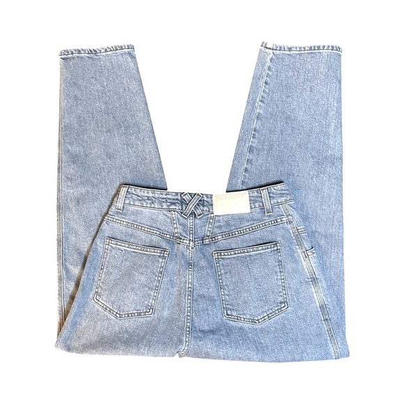 Closed Relaxed Fit Straight Leg High Rise Medium Blue Denim Jeans Womens Size 29 - Picture 6 of 14